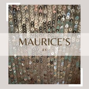Sequins! Summer date night top from Maurice’s